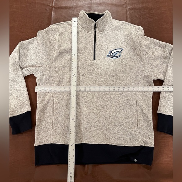 ‘47 Brand Columbus Clippers 1/4 Zip Sweater - Size XL - Picture 10 of 10